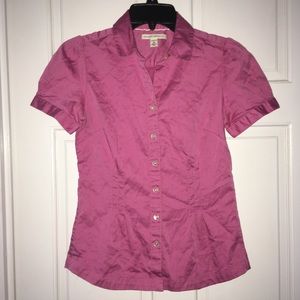 Banana Republic pink button down shirt, XS